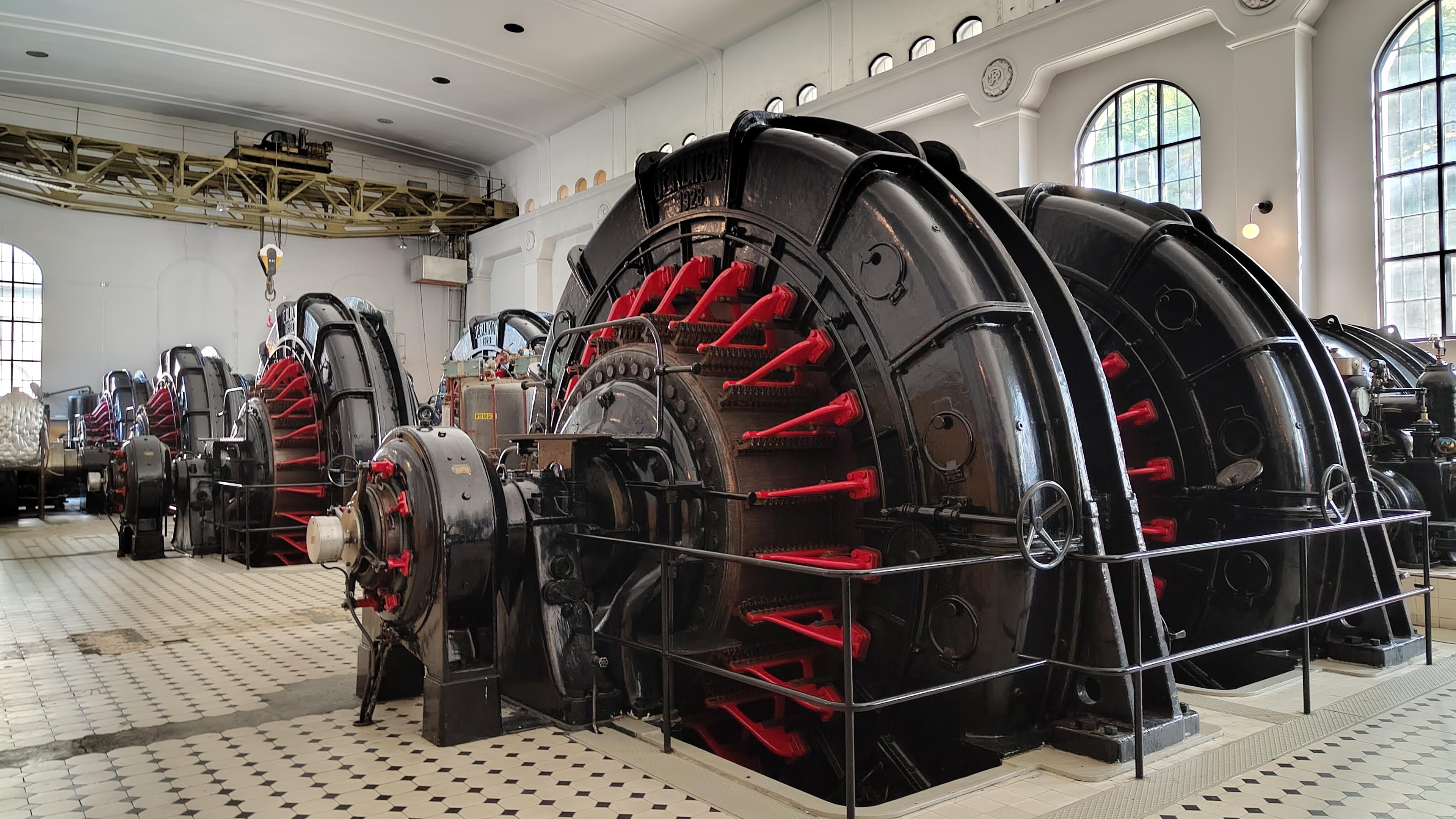 Turbines from Vemork.