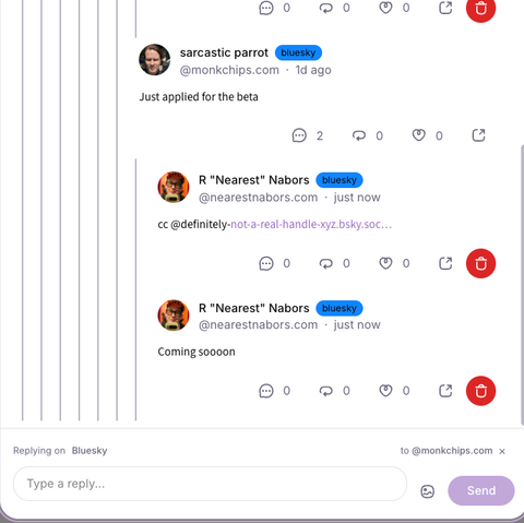 Posted media